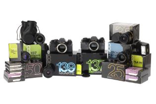 A Selection of Contax 35mm Cameras,