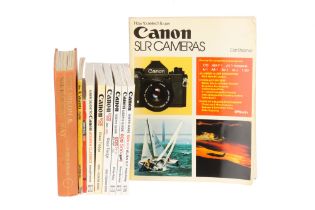 A Selection of Canon Camera Guide Books