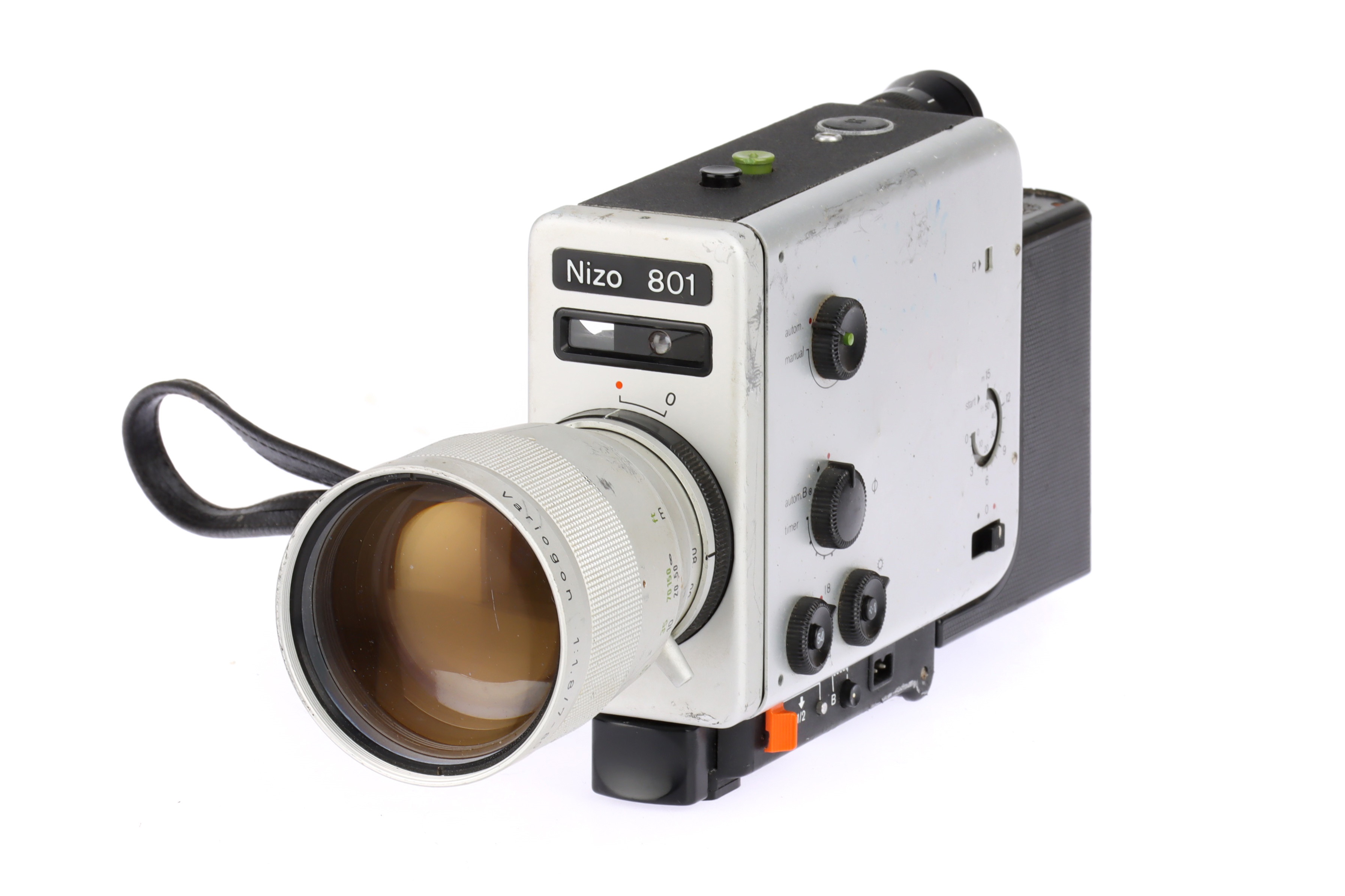 A Braun Nizo 801 Super 8 Motion Picture Camera,