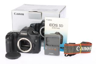 A Canon EOD-5D Digital SLR Camera,