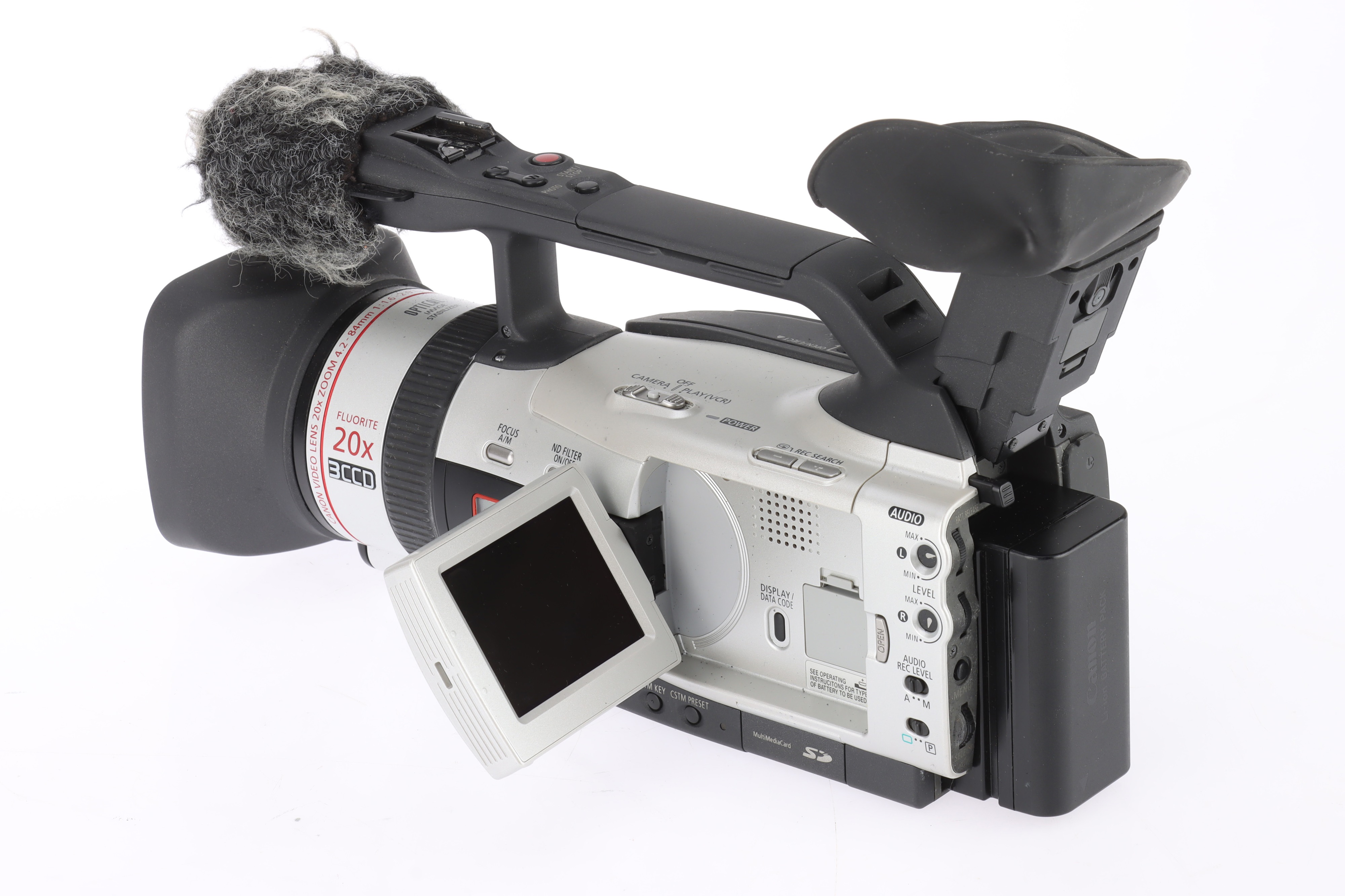 A Canon XM2 3CCD Digital Video Camcorder, - Image 3 of 4