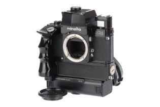 A Minolta XM Motor 35mm SLR Camera Body