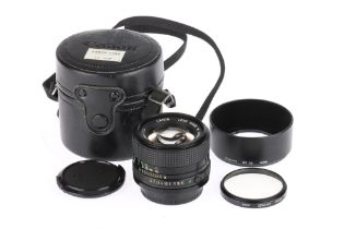 A Canon FDn f/1.4 50mm Lens