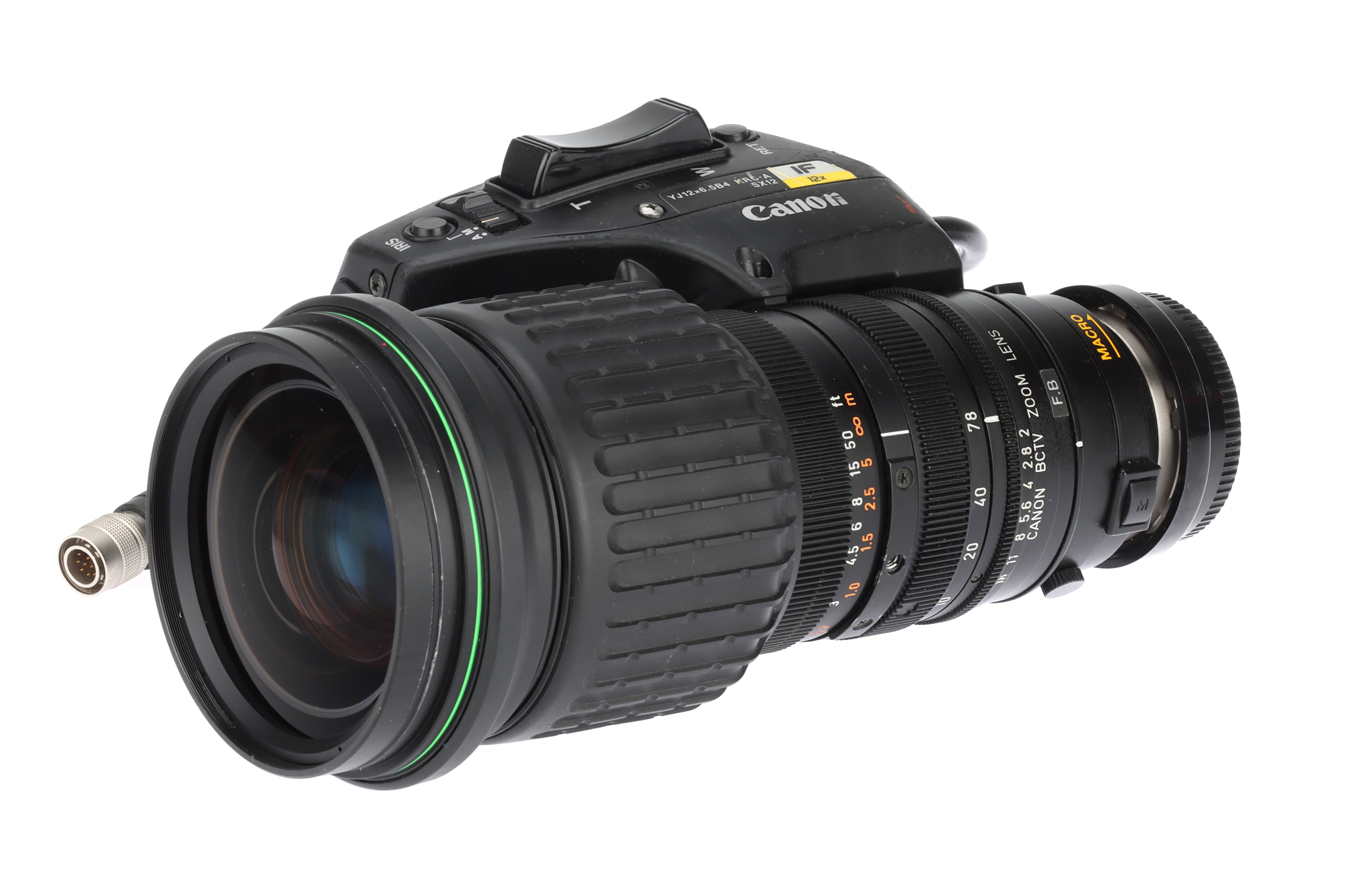 A Canon YJ12x6.5B4 KRS-A SX12 TV Video Cine Lens,