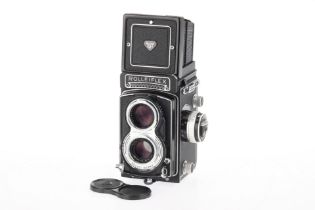 A Rolleiflex 3.5T Medium Format TLR Camera,