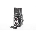 A Rolleiflex 3.5T Medium Format TLR Camera,