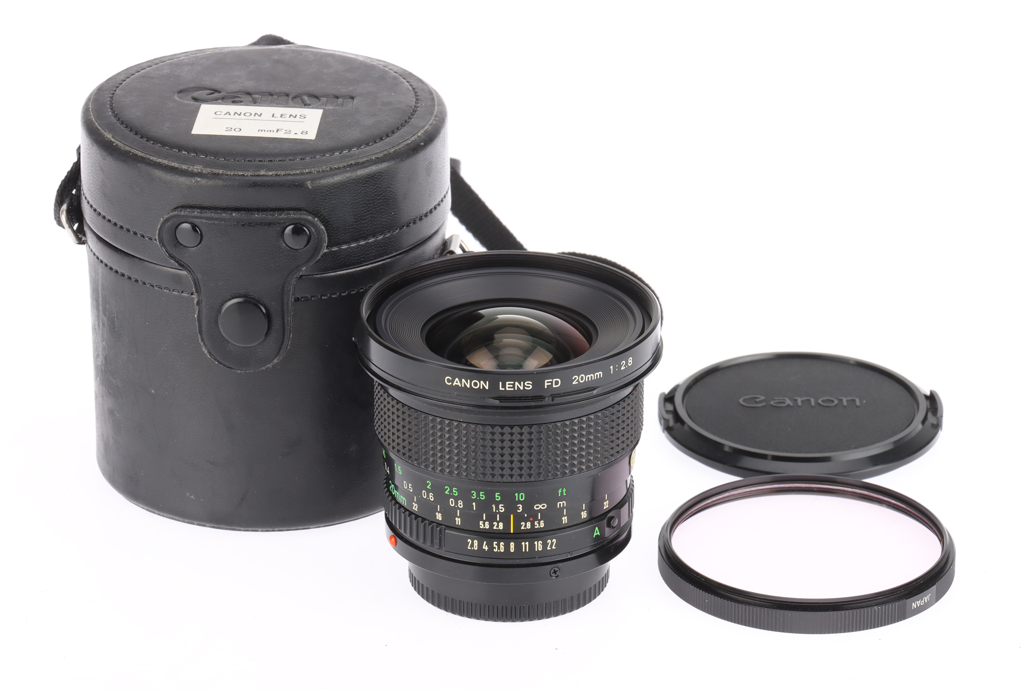 A Canon FDn f/2.8 20mm Lens
