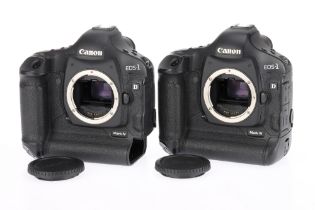 Two Canon EOS 1D Mk IV Digital SLR Camera Bodies,