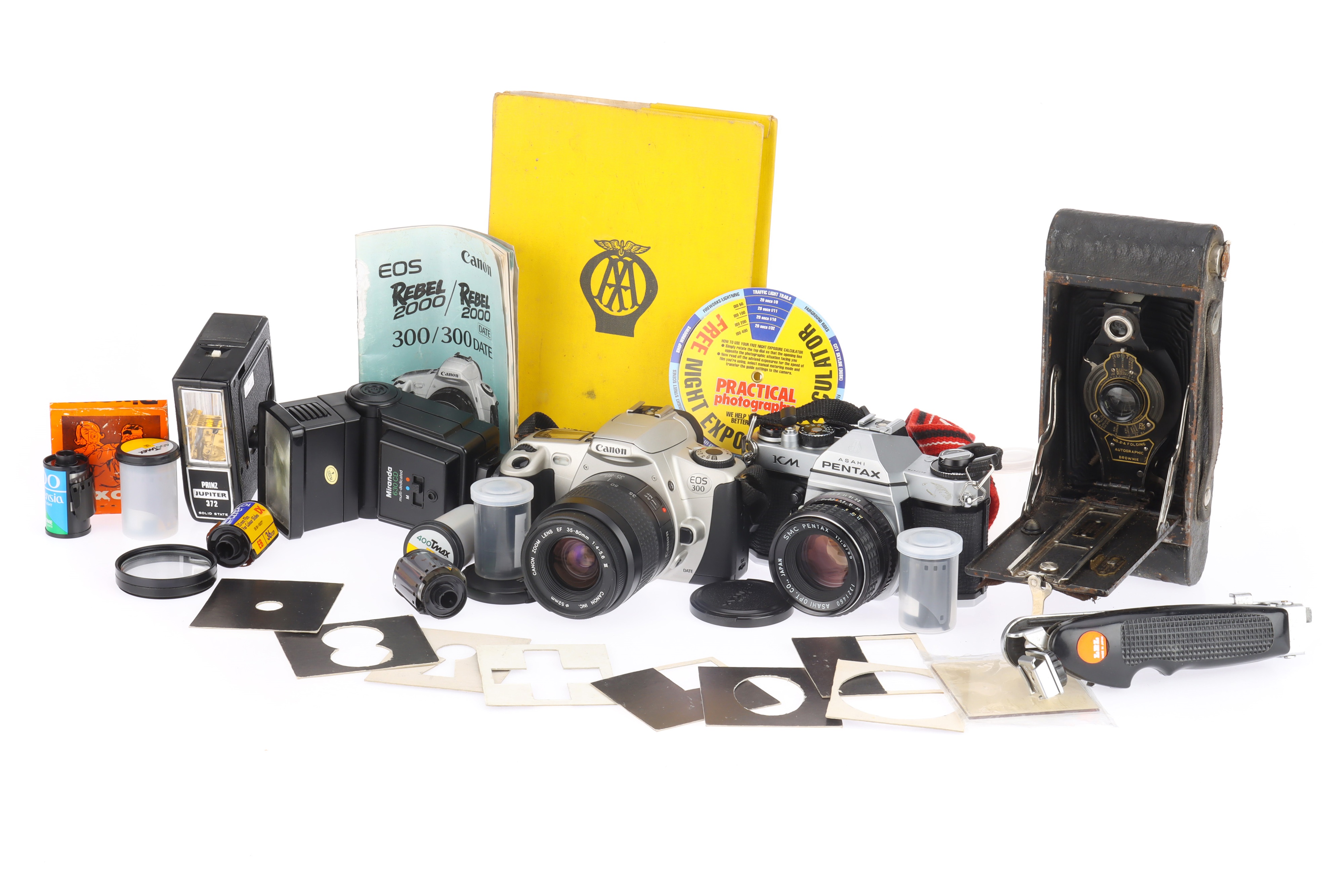 An Asahi Pentax KM 35mm SLR Camera