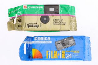 Two Disposable 35mm Film Cameras,