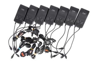 A Selection of Canon Camera Battery Chargers,