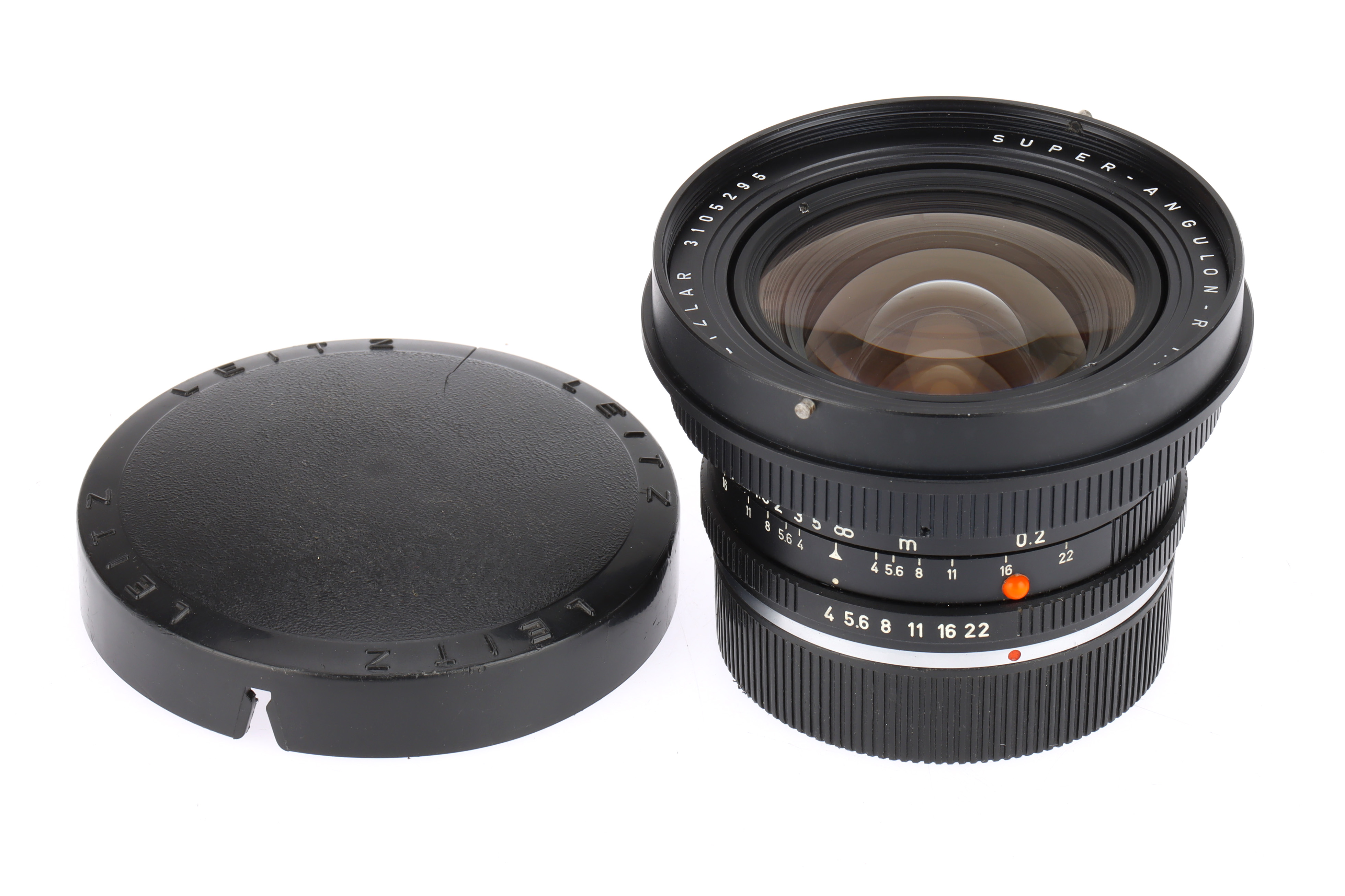 A Leitz Super-Angeulon-R f/4 21mm Lens,