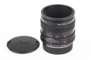 A Leitz Macro-Elmarit-R f/2.8 60mm Lens,