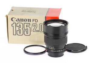 A Canon FDn f/2 135mm Lens