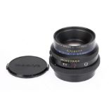 A Mamiya-Sekor Z f/2.8 110mm Medium Format Camera Lens