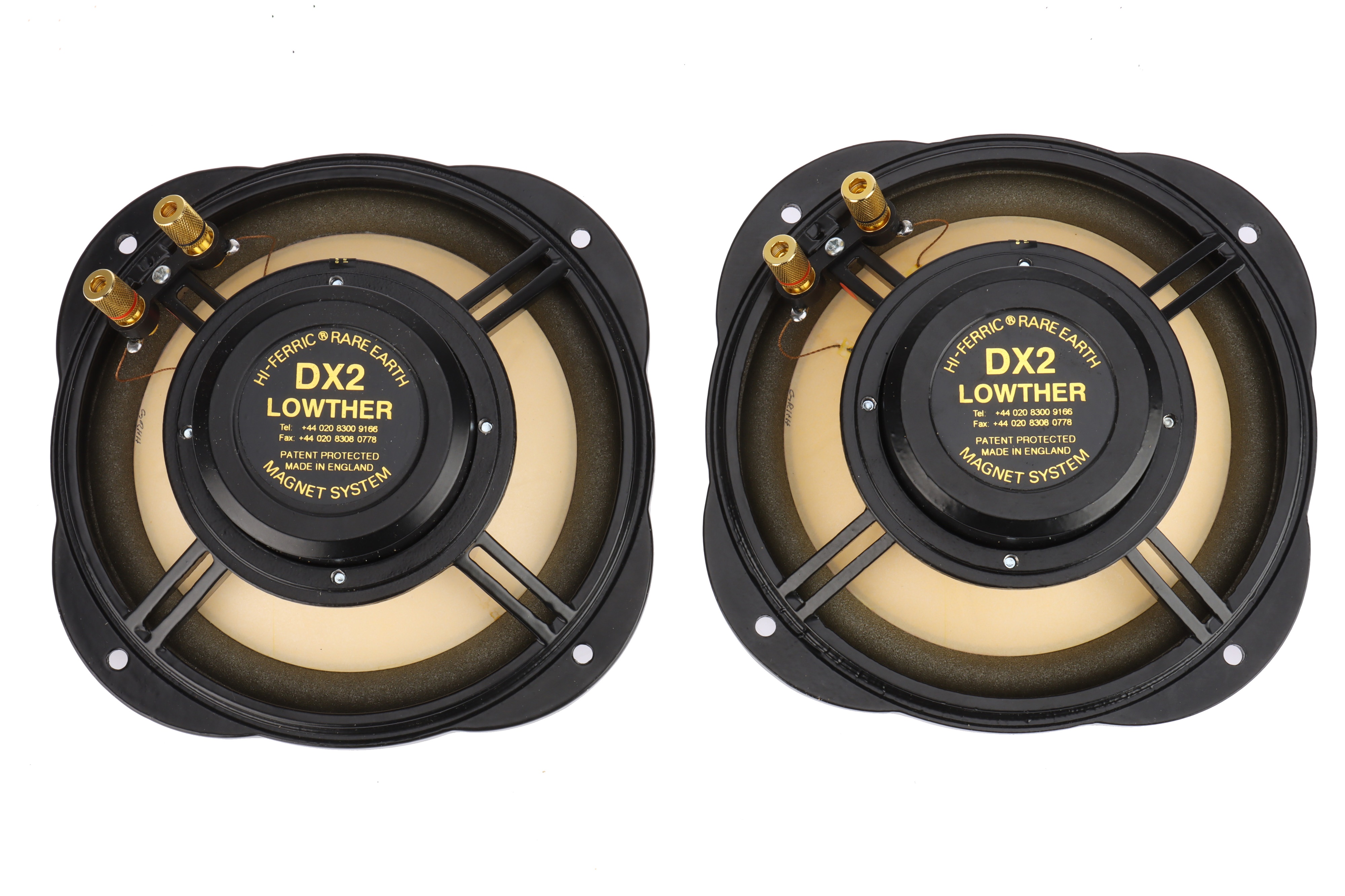 A Pair of Lowther DX2 8" Speaker Drivers, - Image 3 of 3