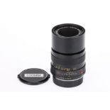 A Leitz Macro-Elmar-R f/4 100mm Lens,