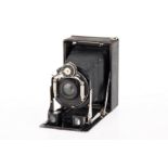 An Ernemann Heag XV Folding Camera,