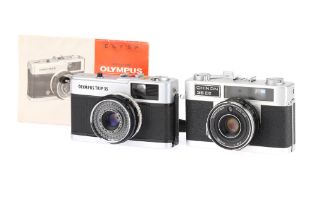 An Olympus Trip 35mm Viewfinder Camera,