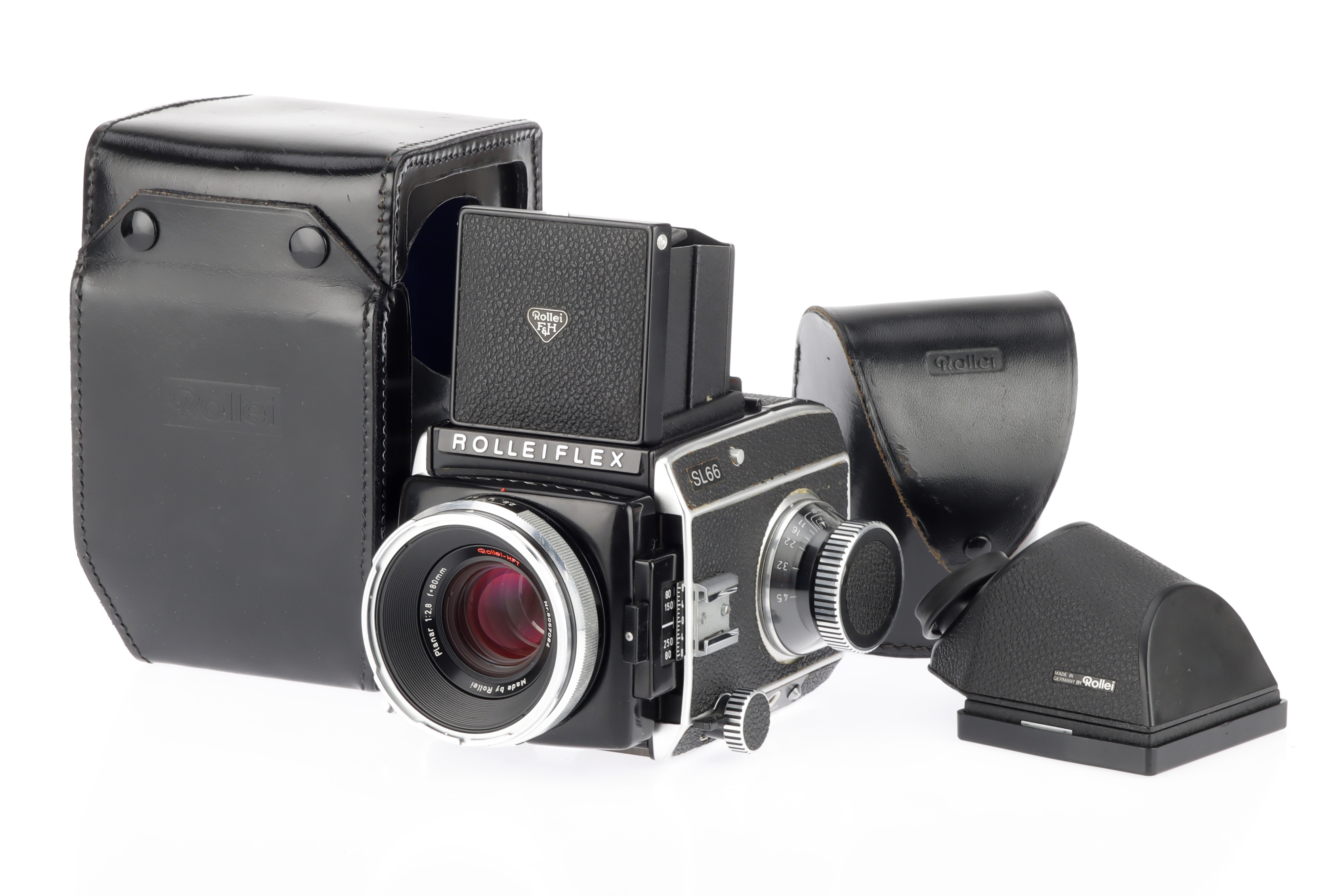 A Rollei Rolleiflex SL66 Medium Format Camera,