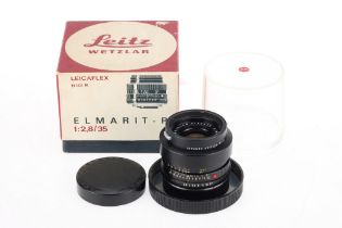 A Leitz Elmarit-R f/2.8 35mm Lens,