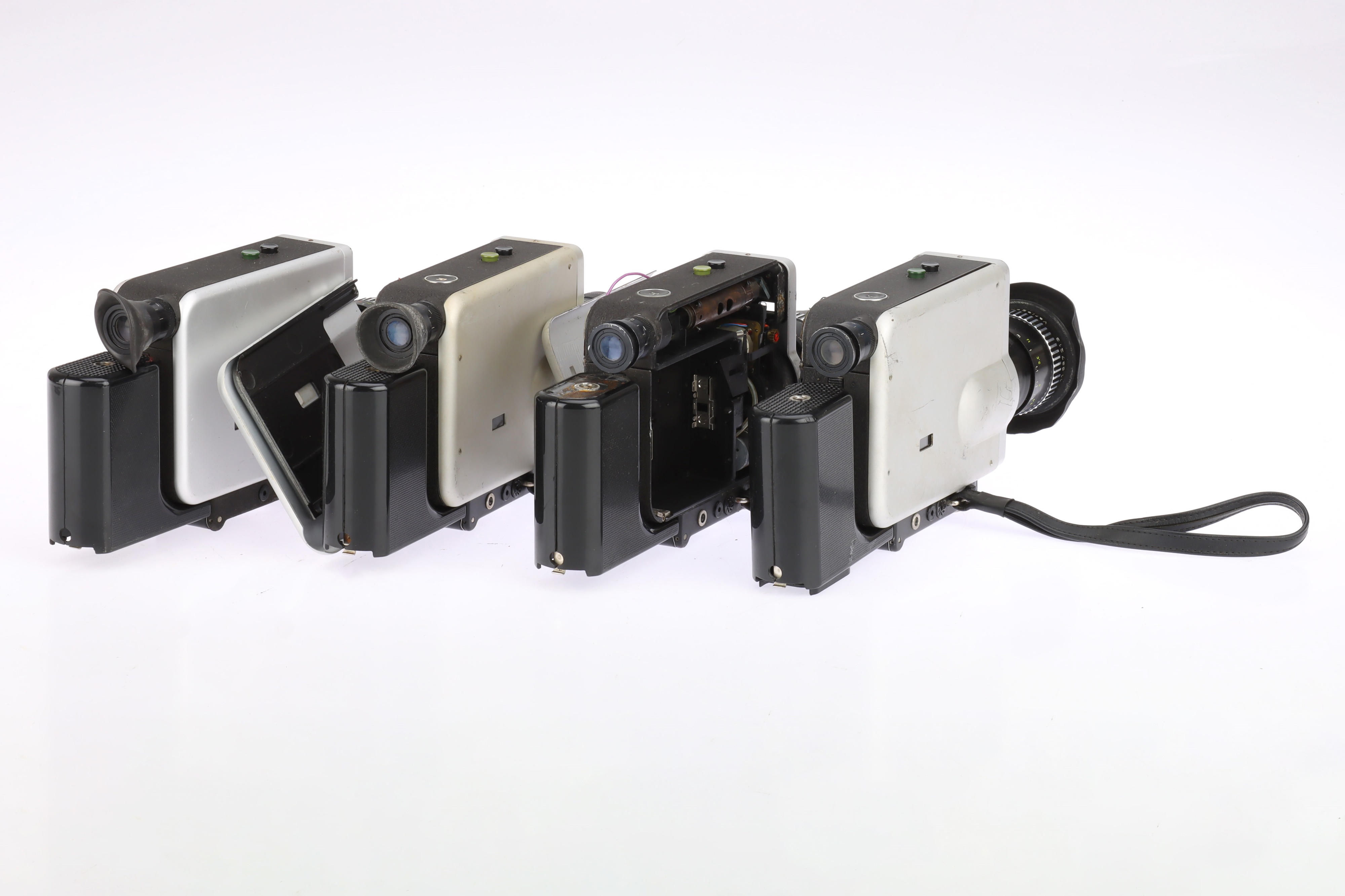 Four Braun Nizo Super 8 Motion Picture Cameras, - Image 2 of 2