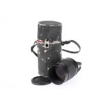 A Minolta RF 500mm f/8 Catadioptric Telephoto Camera Lens,