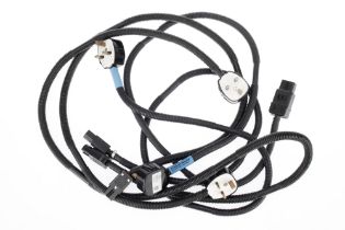 Four Russ Andrews PowerKord Mains Power Cables,