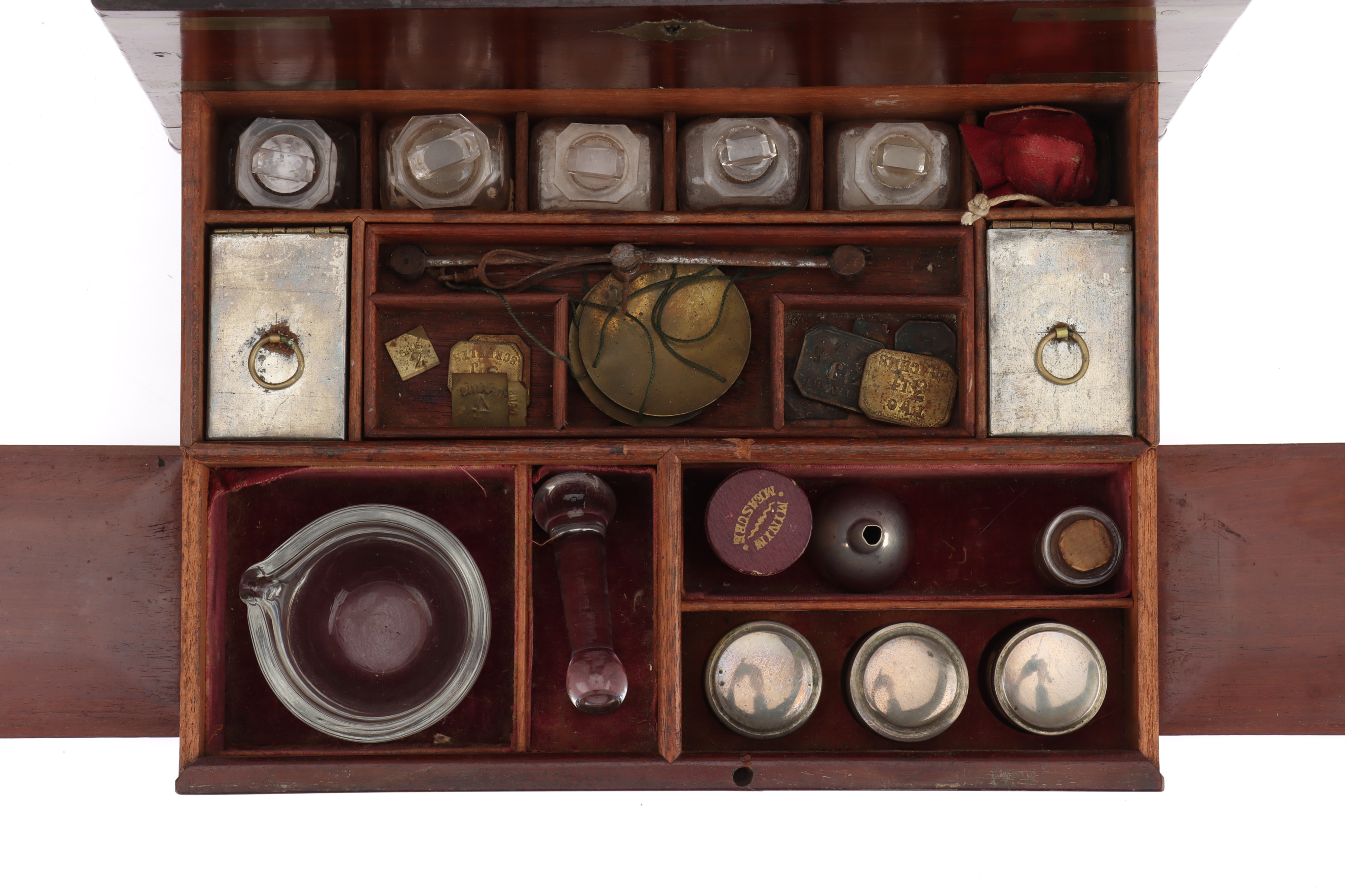 A 19th Century Chemists, Apothecary Domestic Medicine Chest, - Image 3 of 4
