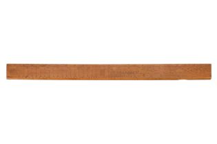 An Unusual 24" (60cm) Boxwood Gunter Rule
