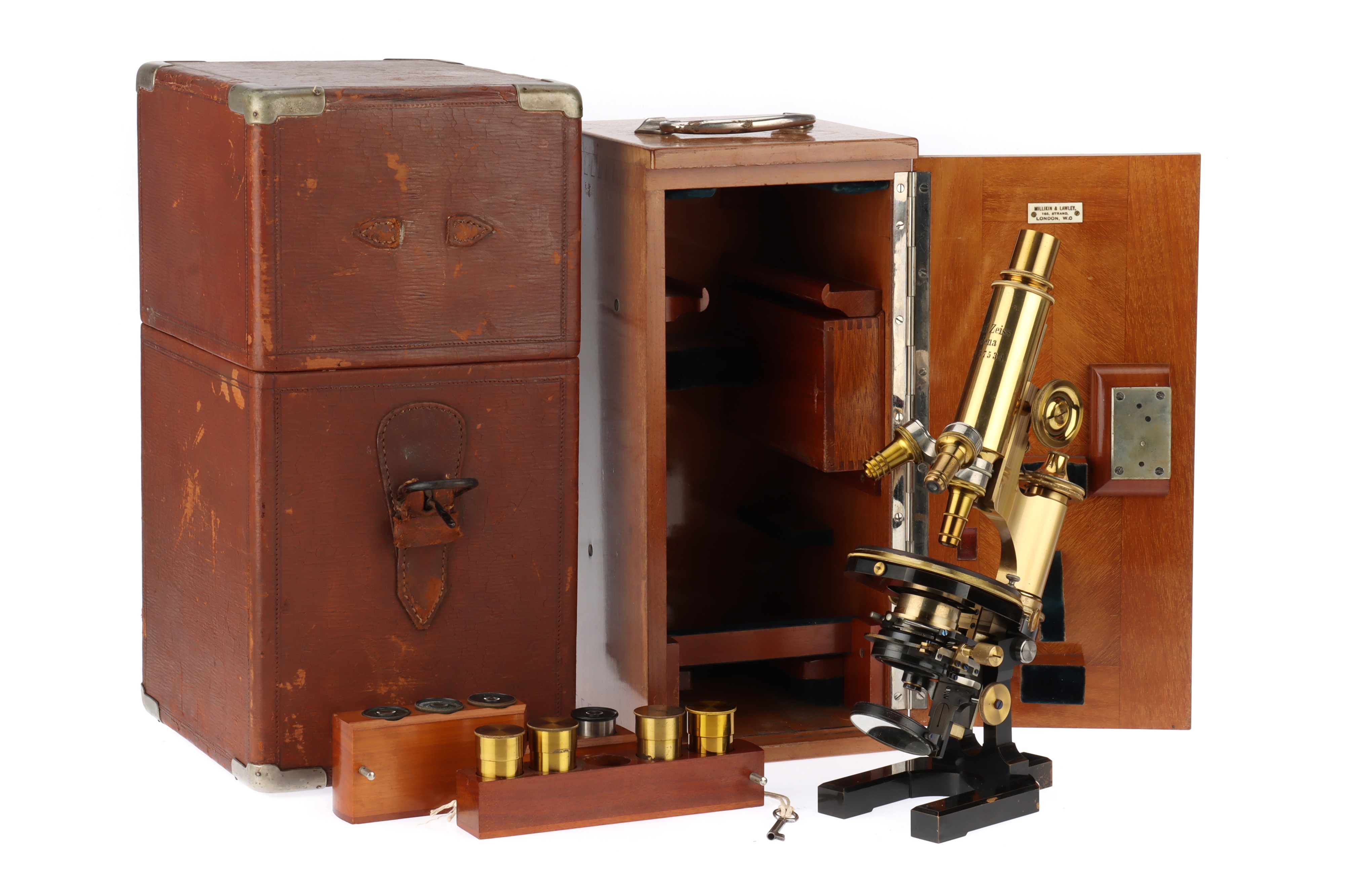 A Zeiss IIa Compound Microscope,