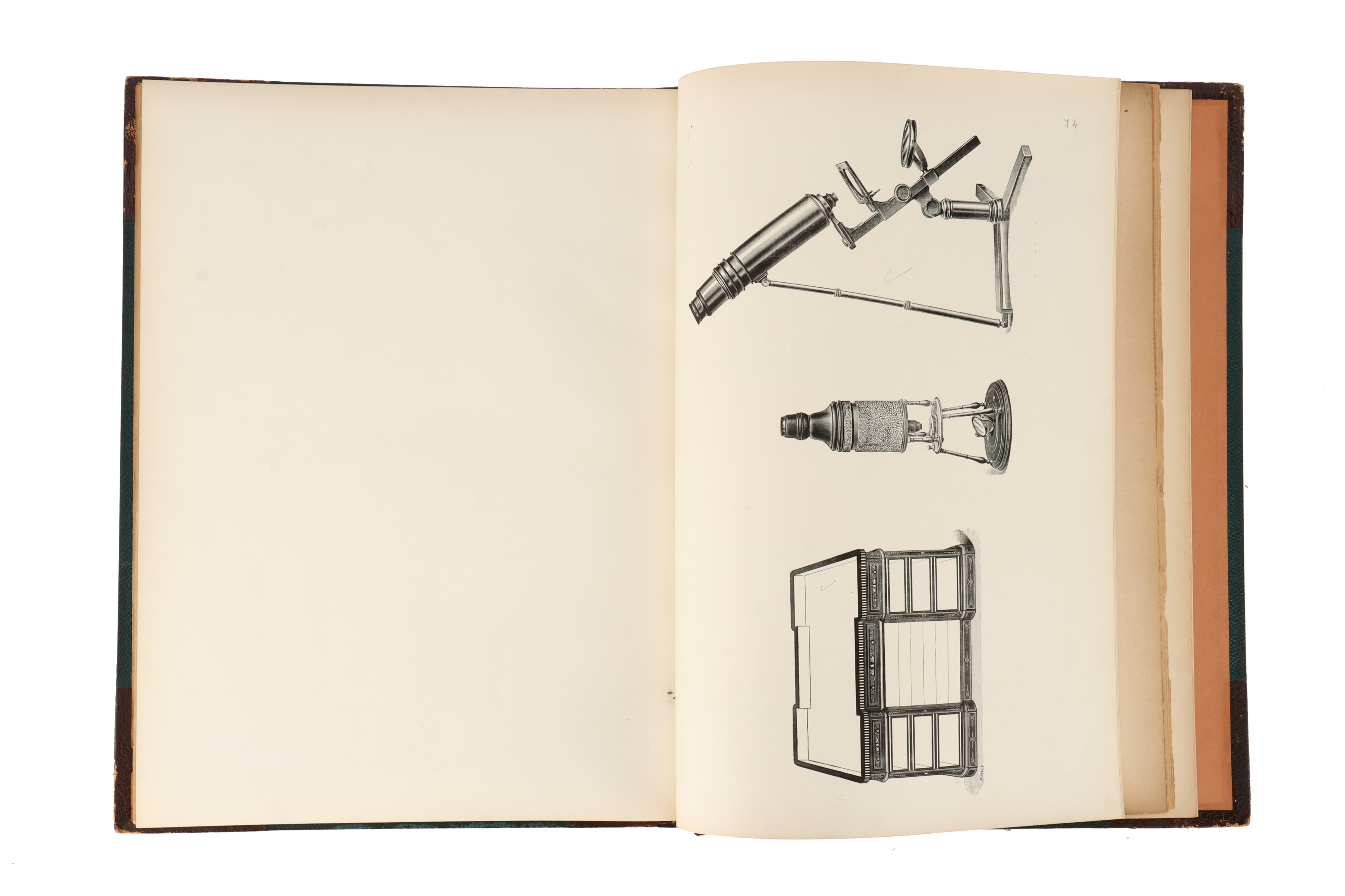 A Folio Catalogue of Engravings of the Microscopes of the Crisp Collection, - Image 6 of 6