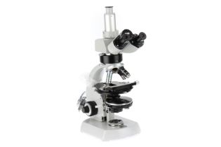 Carl Zeiss Trinocular Phase Microscope,