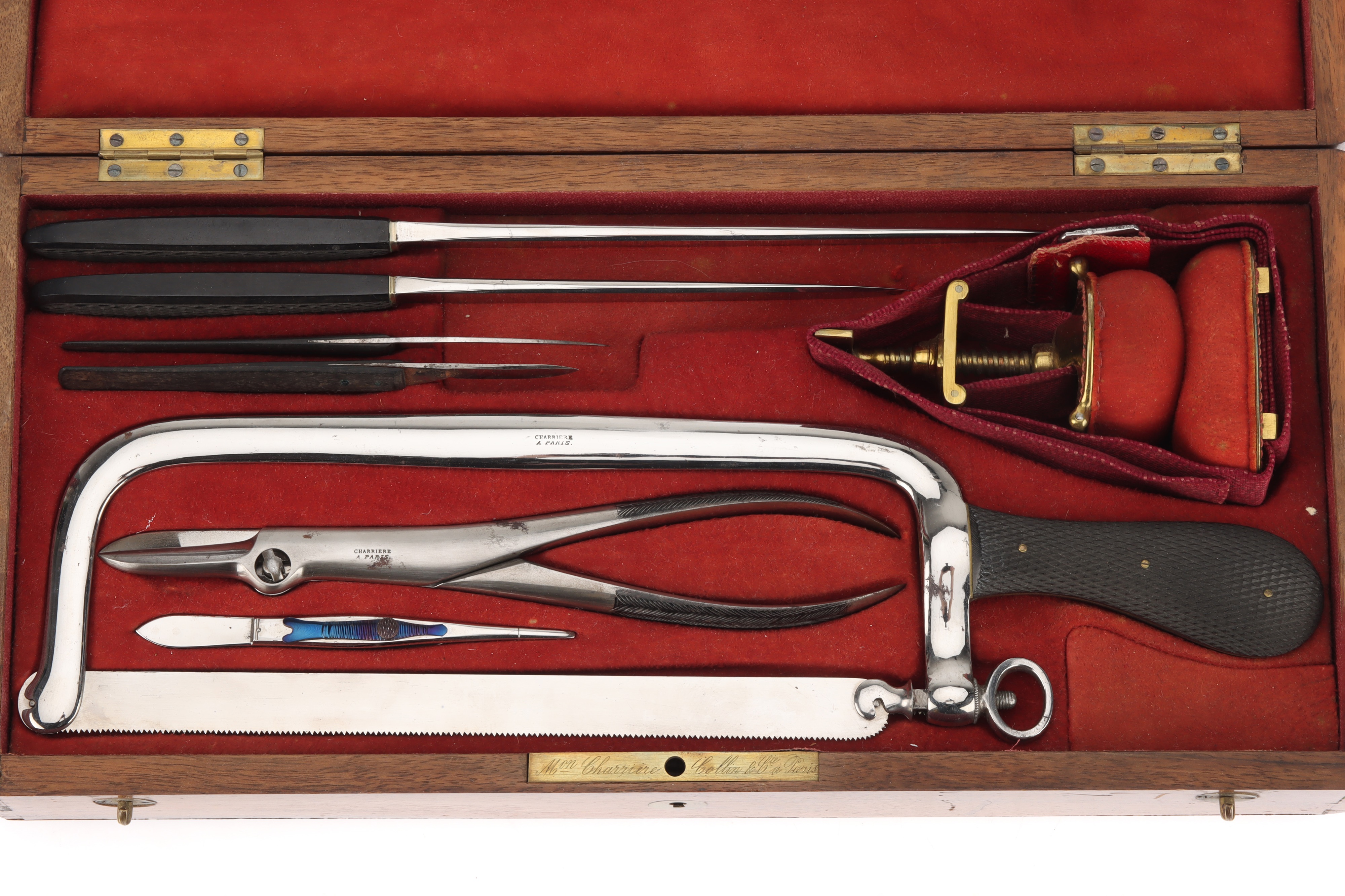 A Fine Set of French Amputation Instruments, - Image 2 of 5