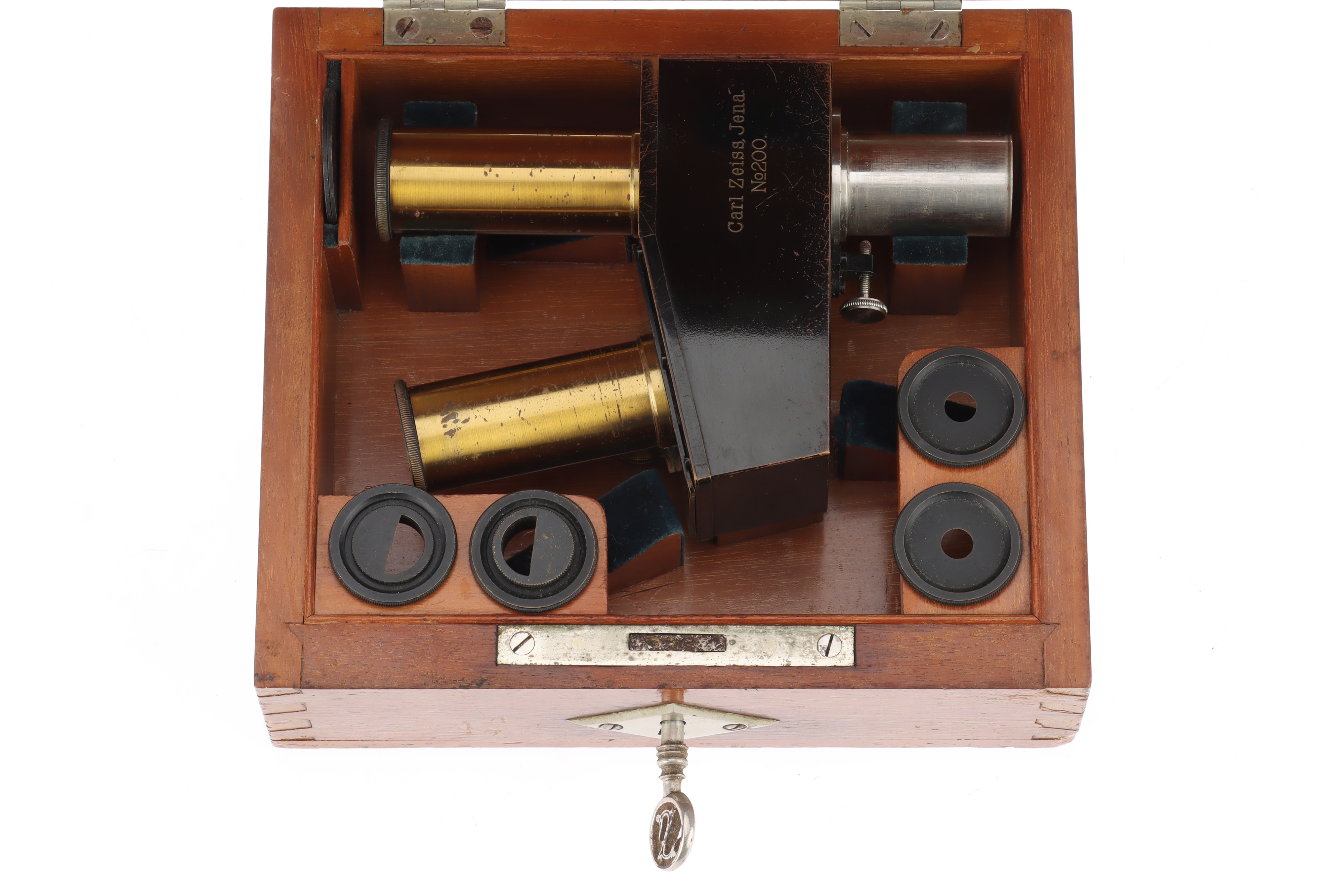 Abbe's Stereoscopic Eyepiece by Carl Zeiss Jena, - Image 2 of 3