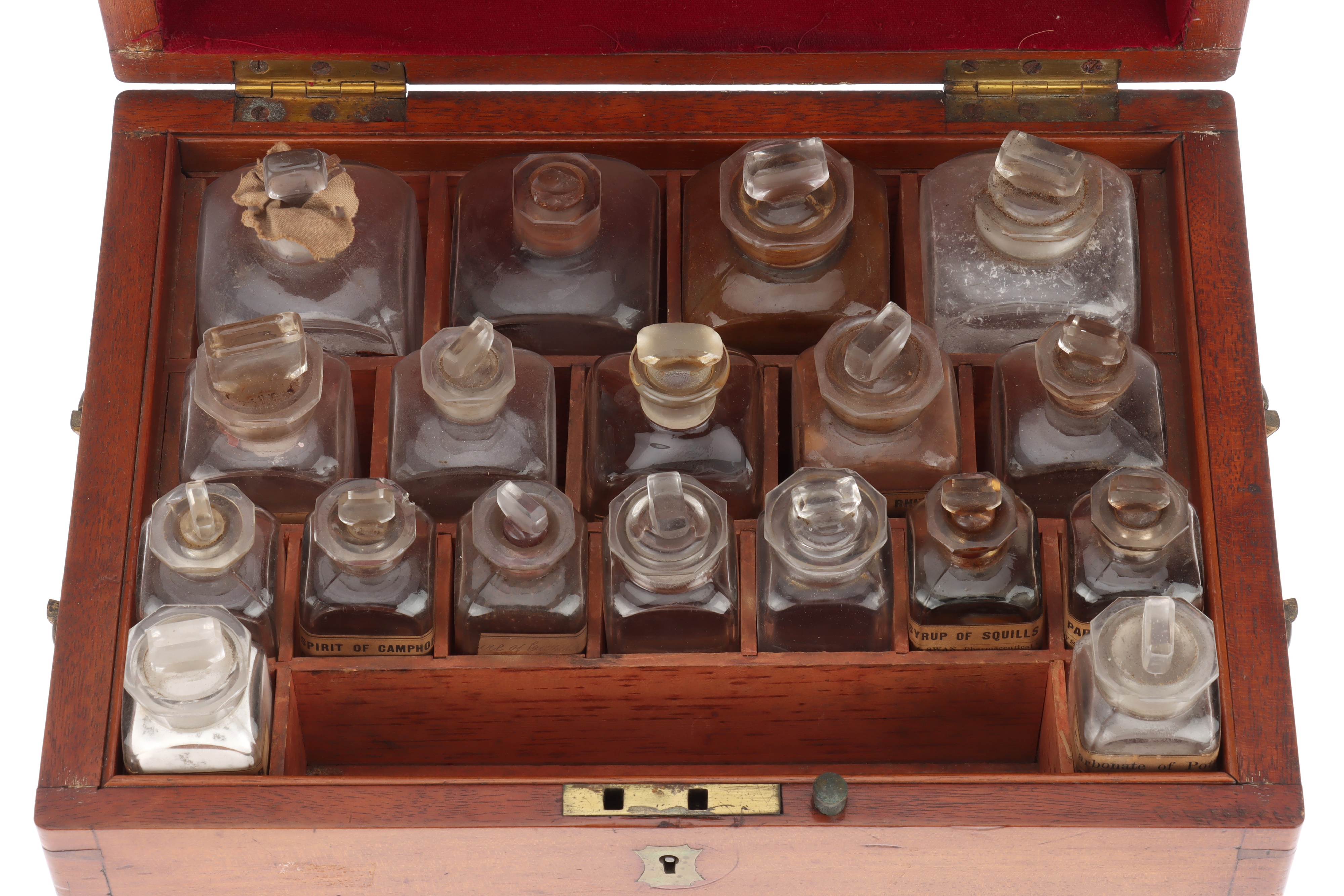 A 19th Century Chemists, Apothecary Domestic Medicine Chest, - Image 2 of 7