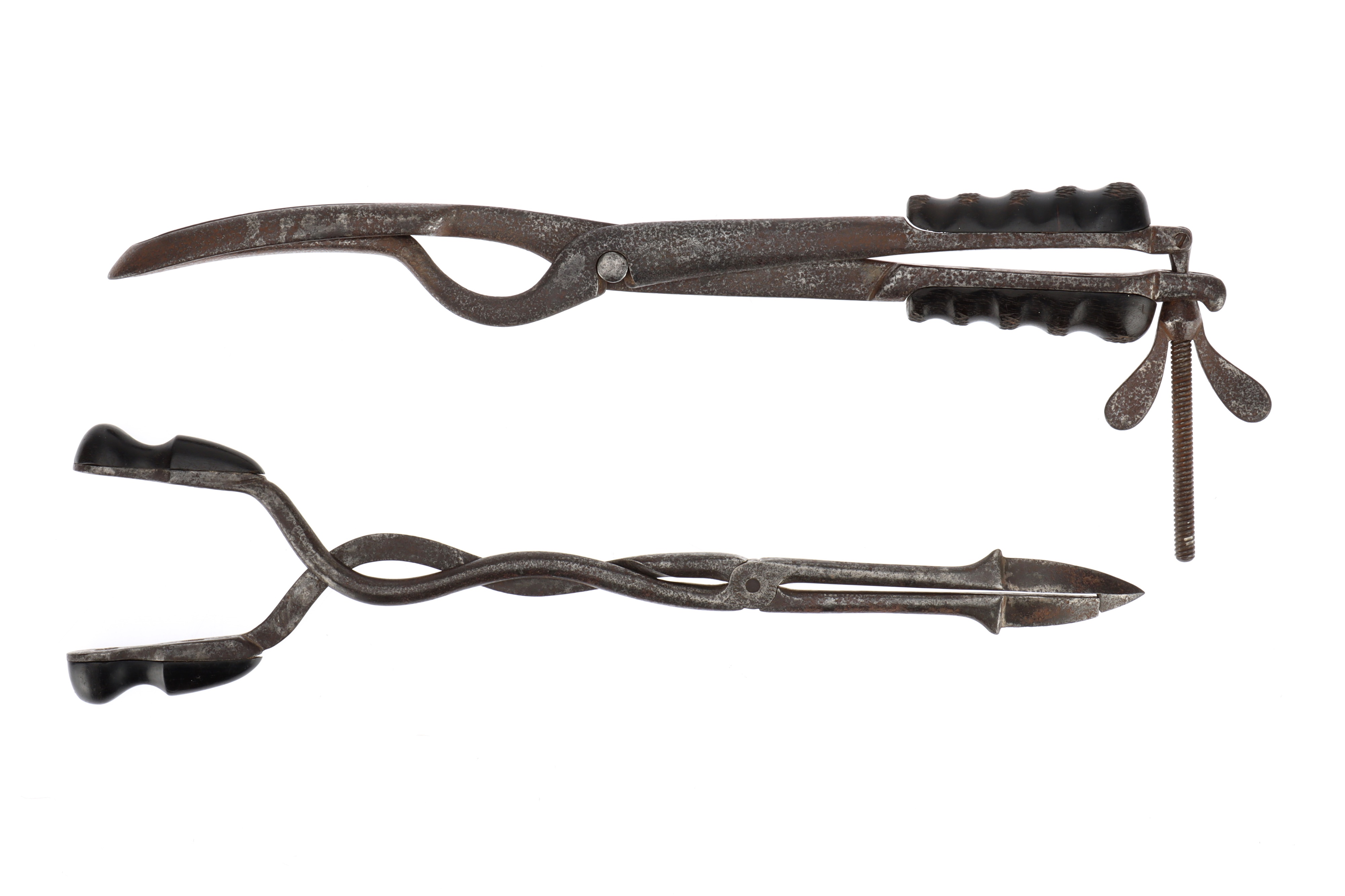 Two Obstetrical Forceps, - Image 2 of 5
