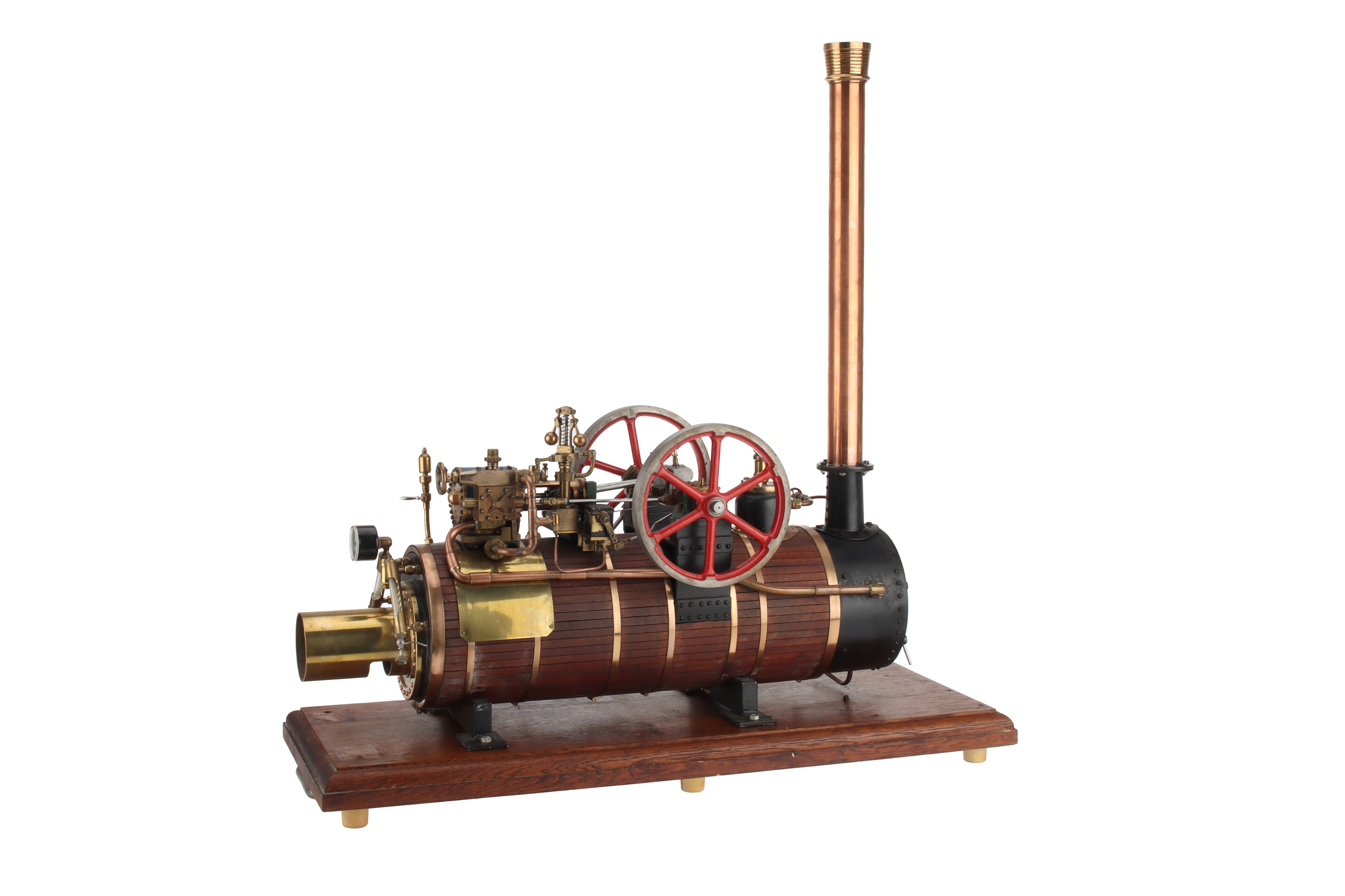 Large Exhibition Standard Overtype Stationary Steam Engine, - Image 2 of 7