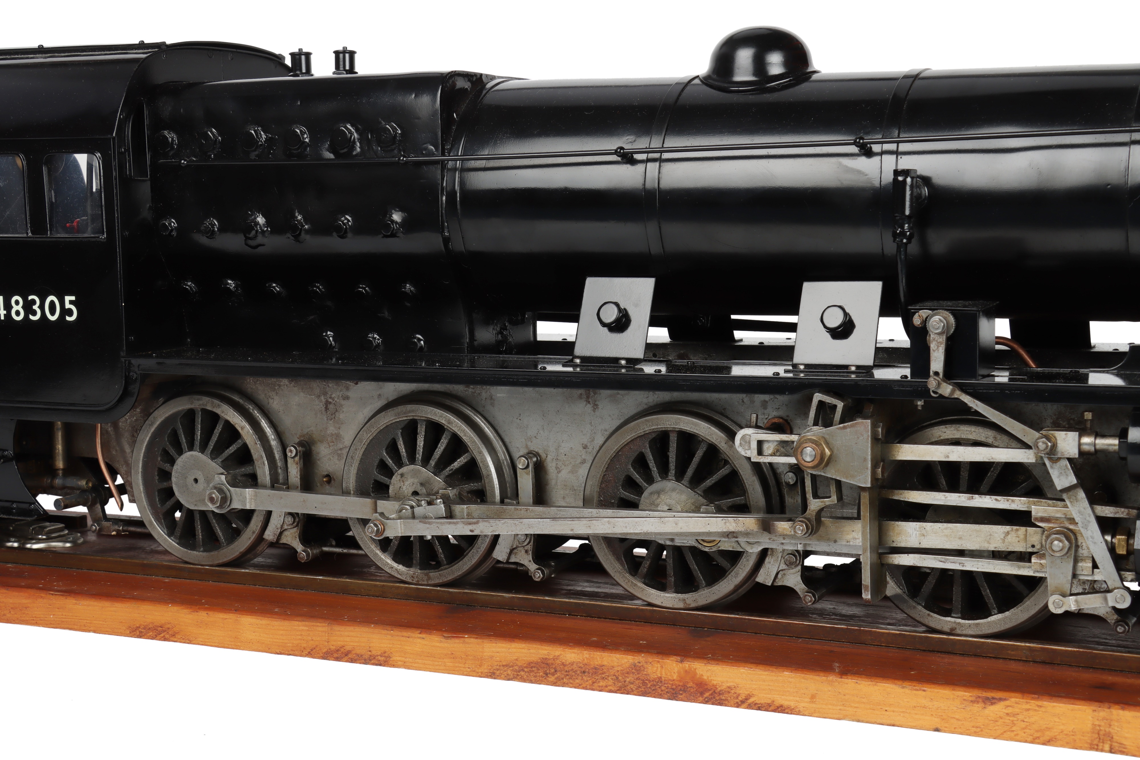 A 3½" Gauge LMS 8F Class 2-8-0 No.48305 Locomotive & Tender, - Image 3 of 7