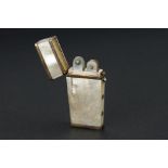 A Silver-Mounted Mother-of-Pearl Lancet Case,