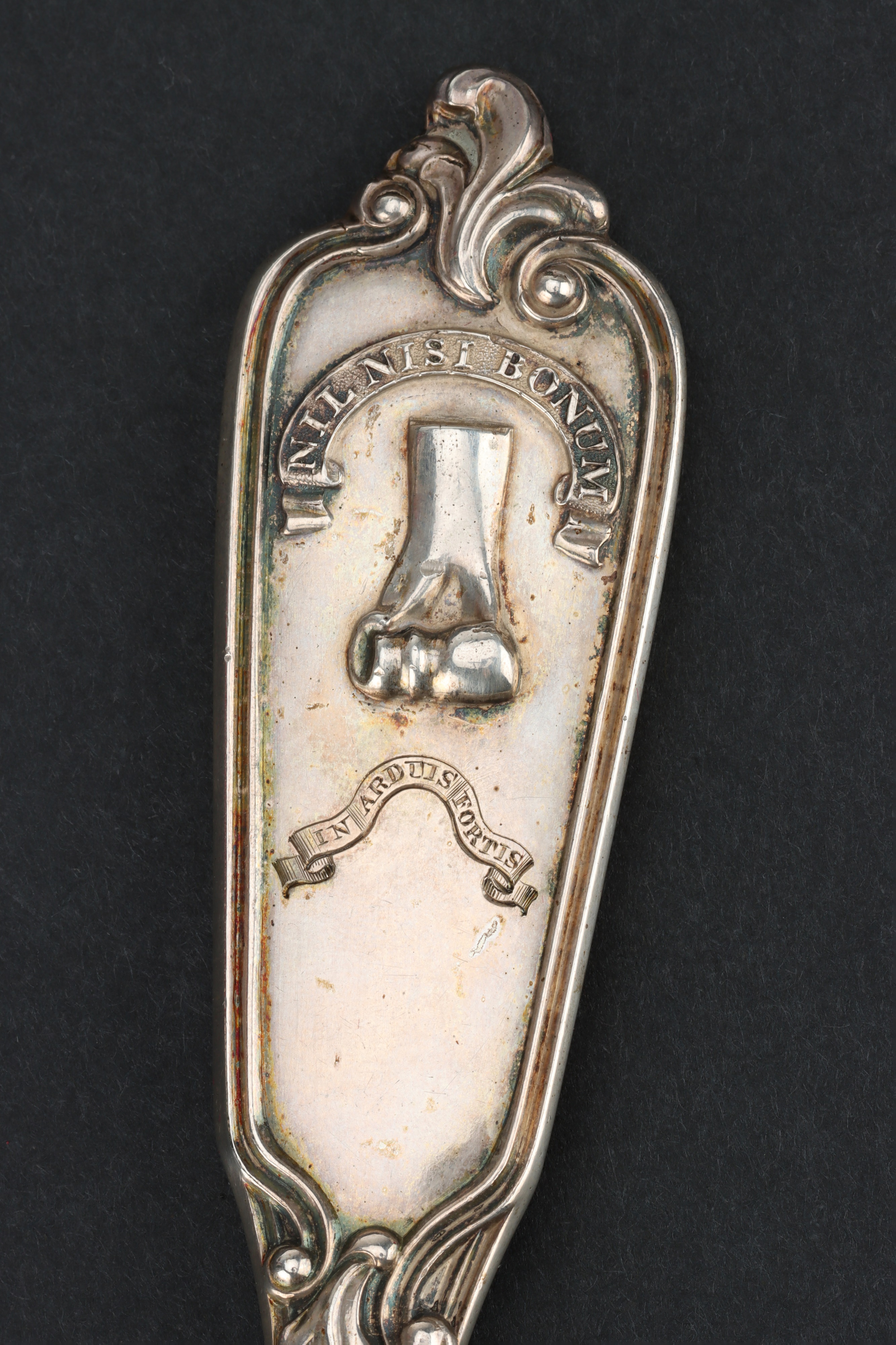 A Victorian Silver Private Die Marrow Scoop, - Image 6 of 8