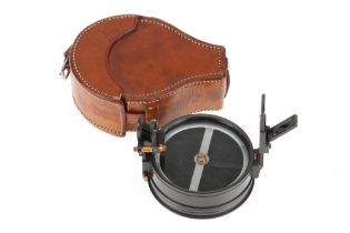 Large Scale Prismatic Compass & Case by Stanley