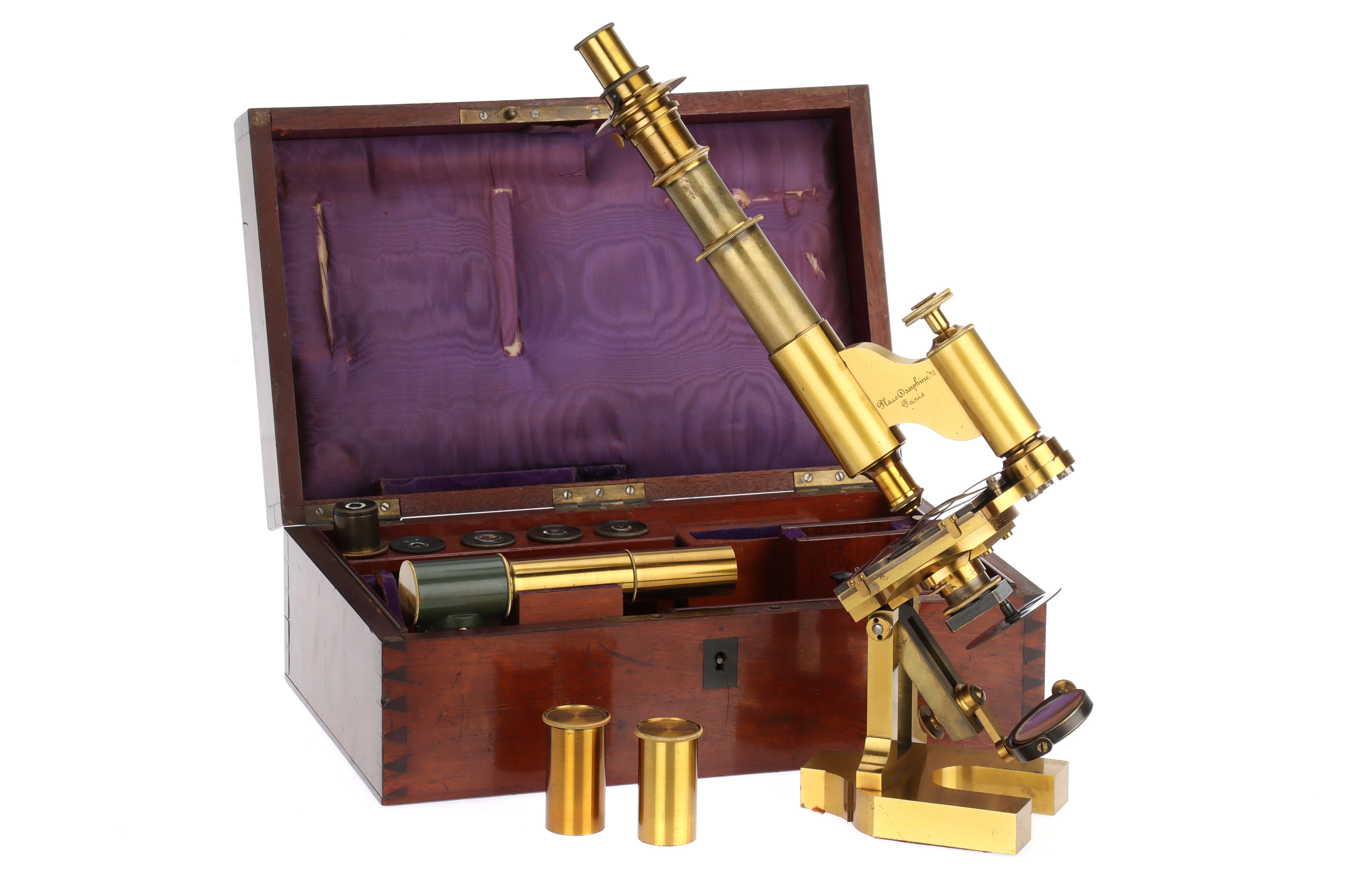 A Polarizing Microscope By Hartnack,