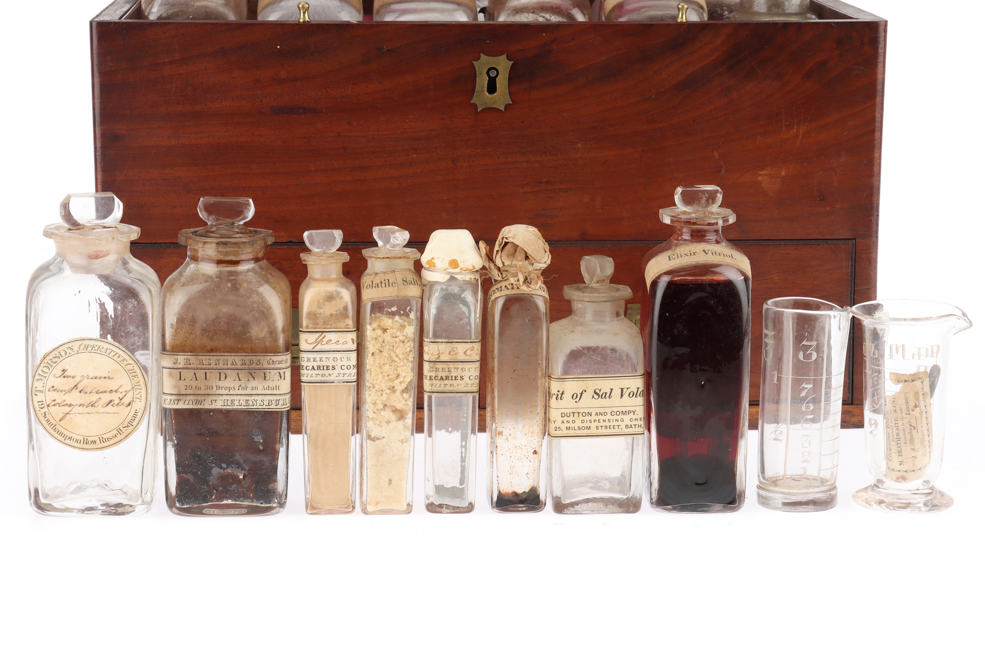 A 19th Century Chemists, Apothecary Domestic Medicine Chest, - Image 4 of 8