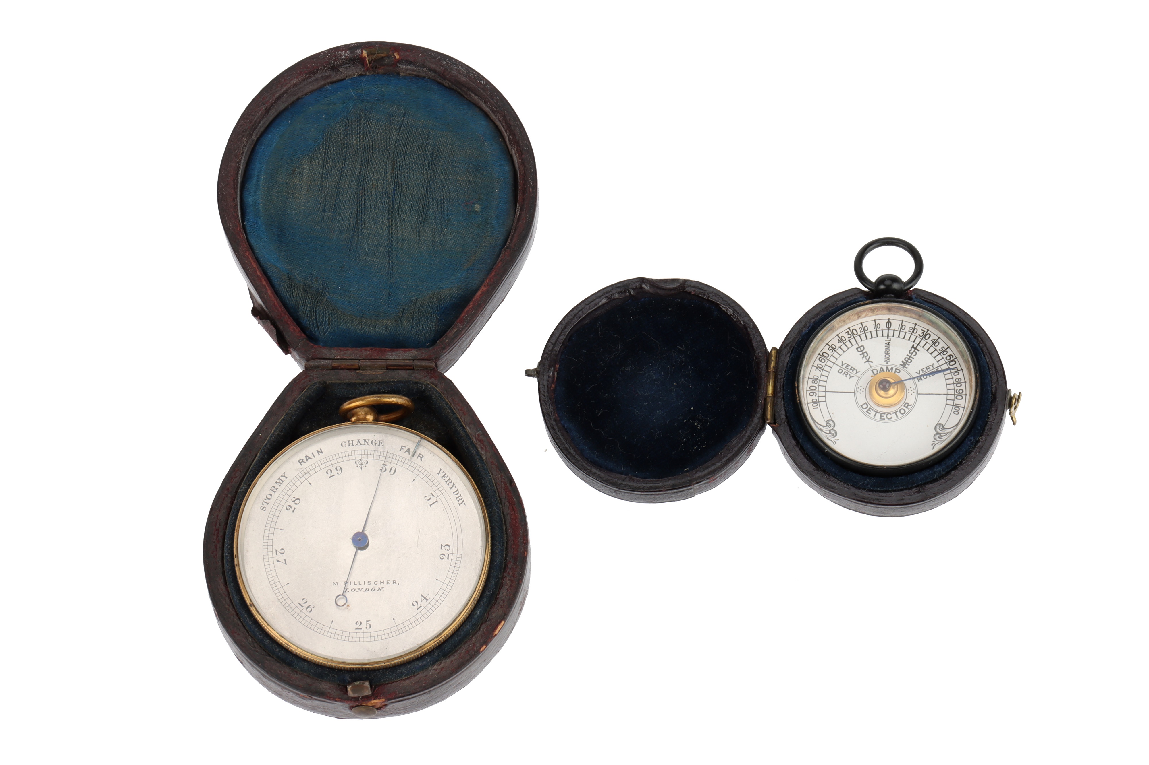 Pocket Aneroid Barometer, & Damp Meter/Hygrometer, - Image 2 of 3