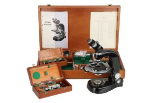 An Extensively Well Equipped Beck Optomax Research Binocular Microscope,