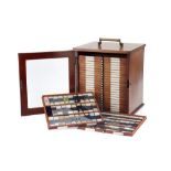 Large Cabinet of fine Victorian Microscope Slides