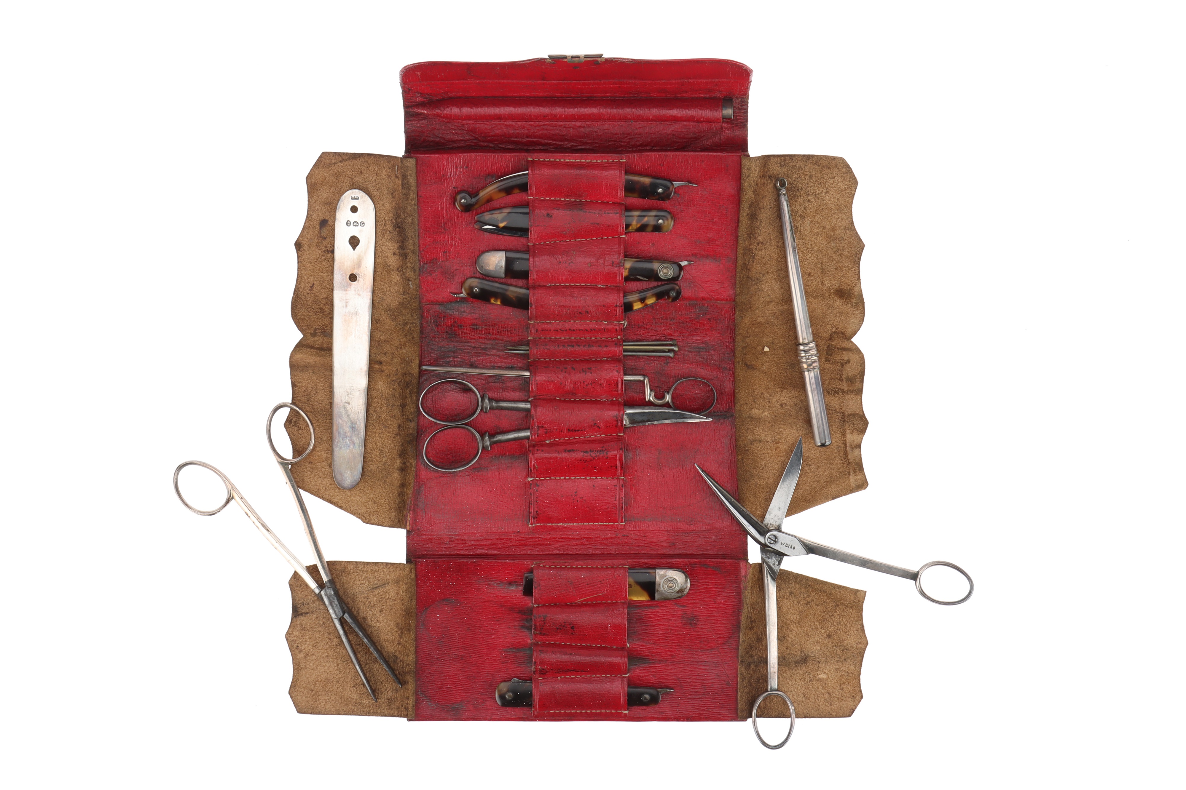 An 18th/19th Century Pocket Surgical Instrument Set,