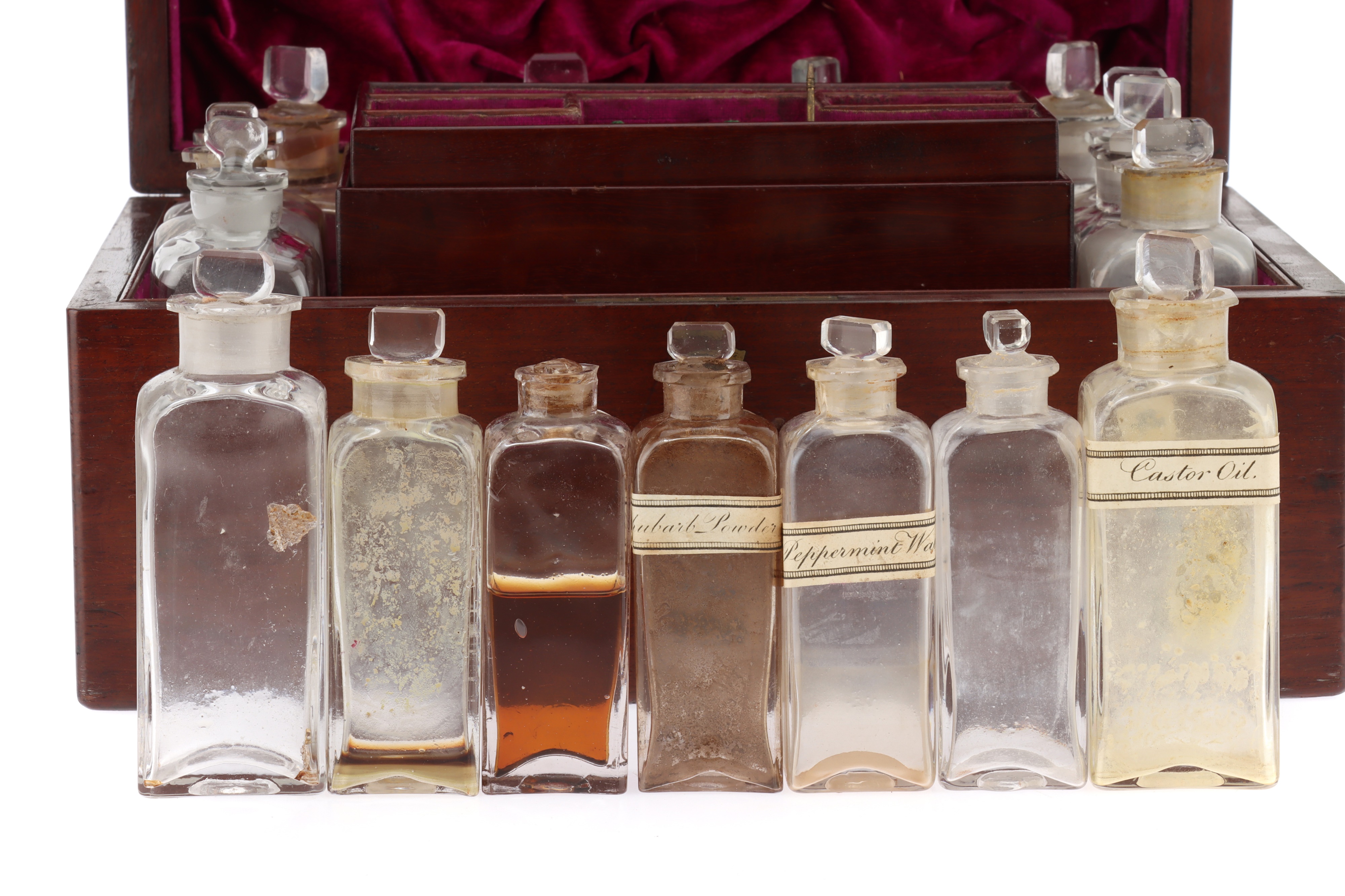 Victorian Chemists, Apothecary Domestic Medicine Chest, - Image 5 of 7