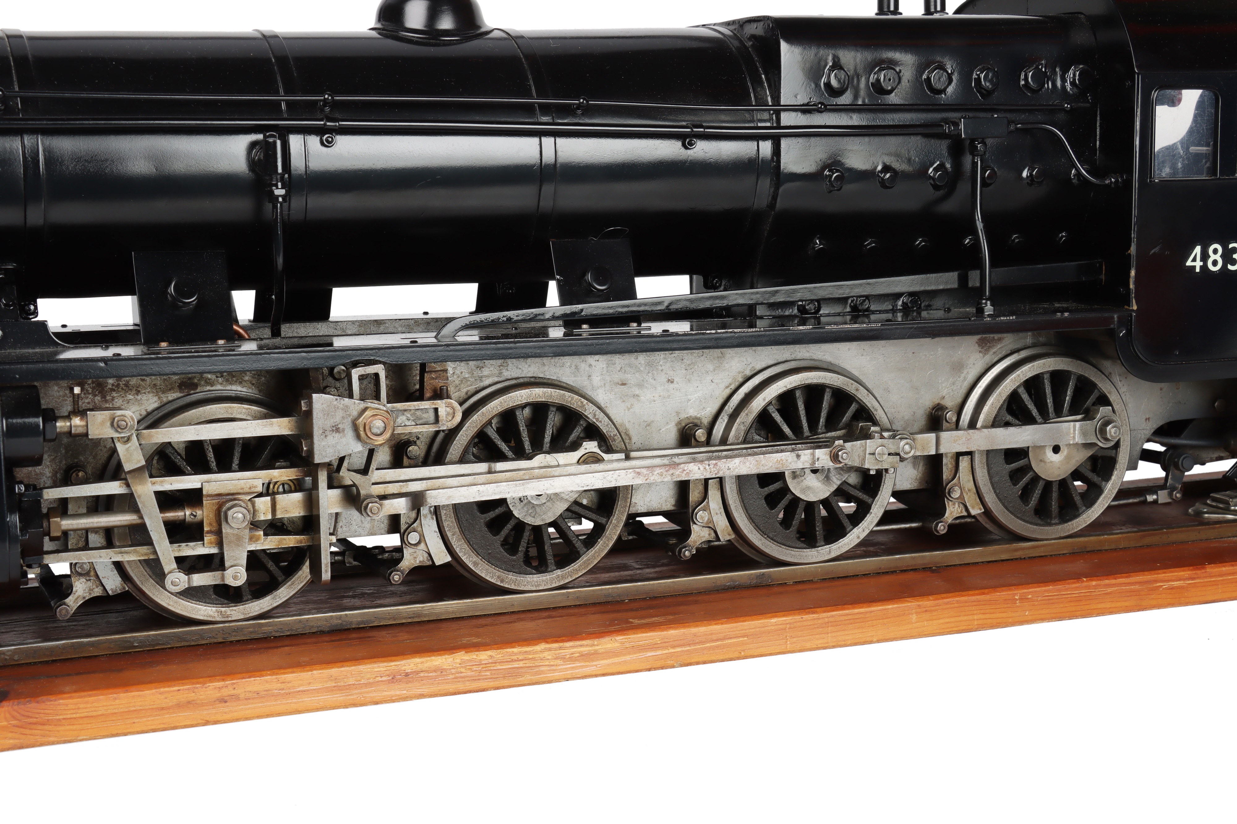 A 3½" Gauge LMS 8F Class 2-8-0 No.48305 Locomotive & Tender, - Image 5 of 7